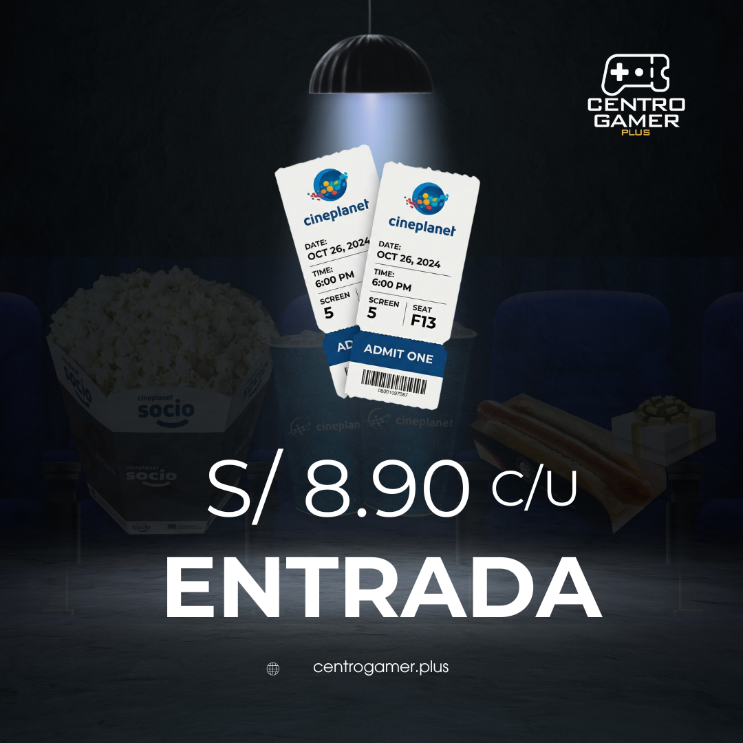 Entradas Cineplanet